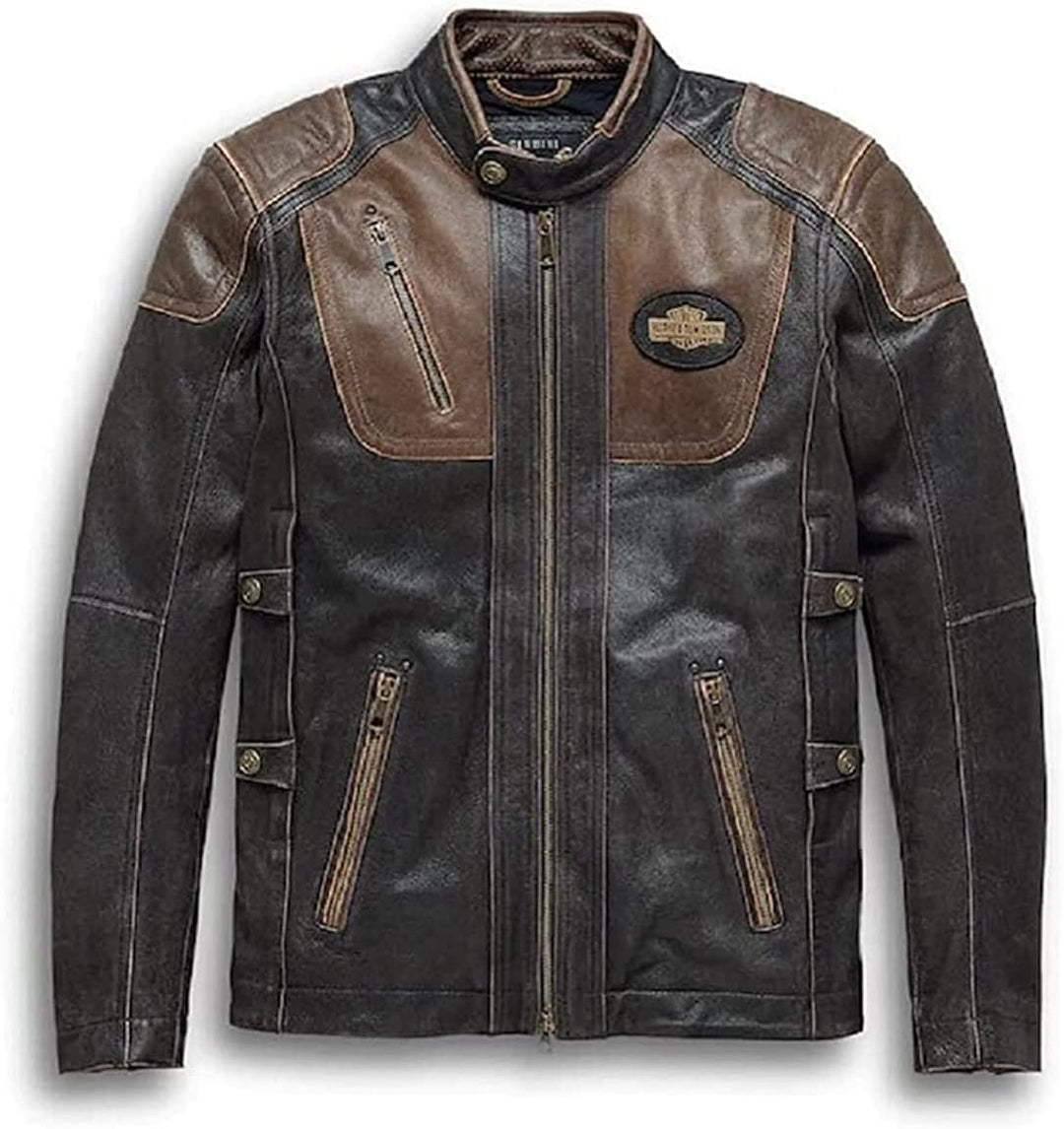 LOT of Vintage Leather Jacket Biker / Aviator