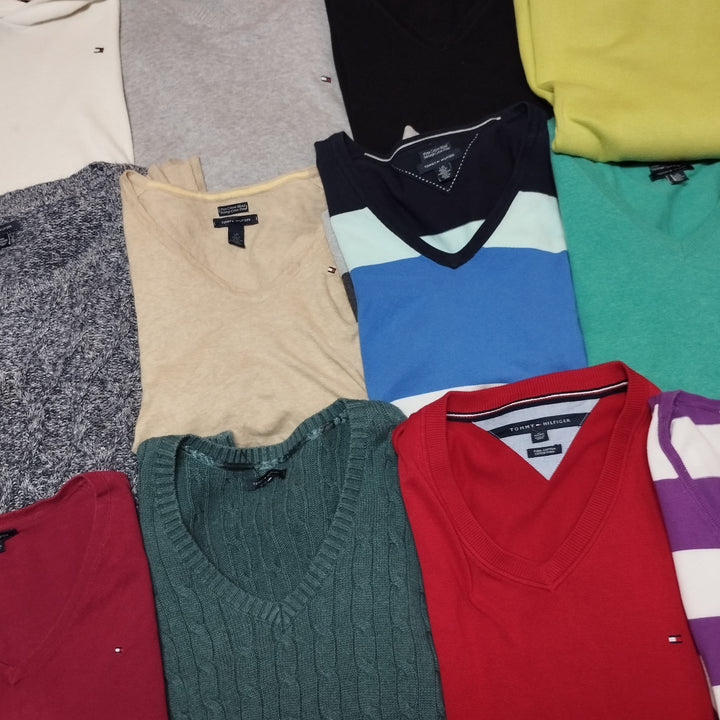 LOT of TOMMY Branded Knitwear Vintage & Retro