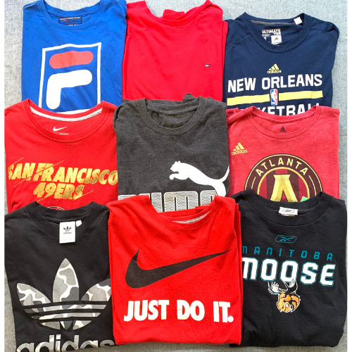 LOTs of Branded Sport T-Shirts Vintage & Retro
