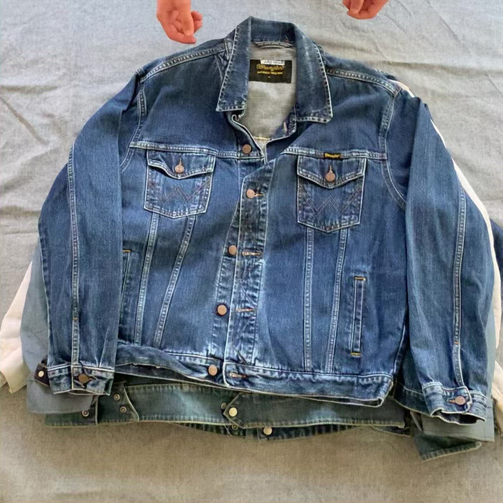 LOT of Denim Jacket Levis / Lee / Wrangler "Vintage & Retro"