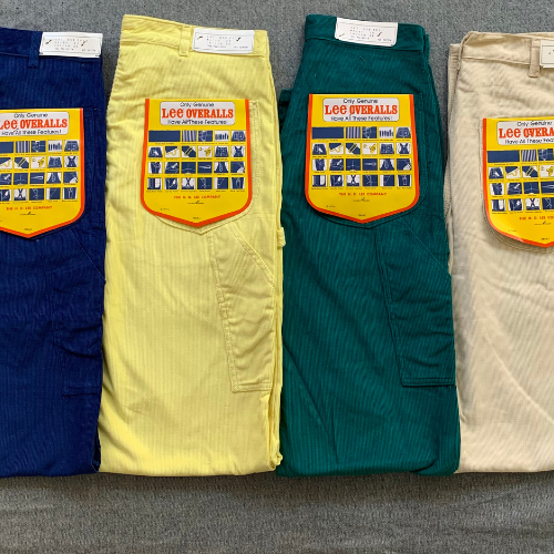 LOT of LEE Workwear / Cargo Corduroy Jeans Vintage NEW